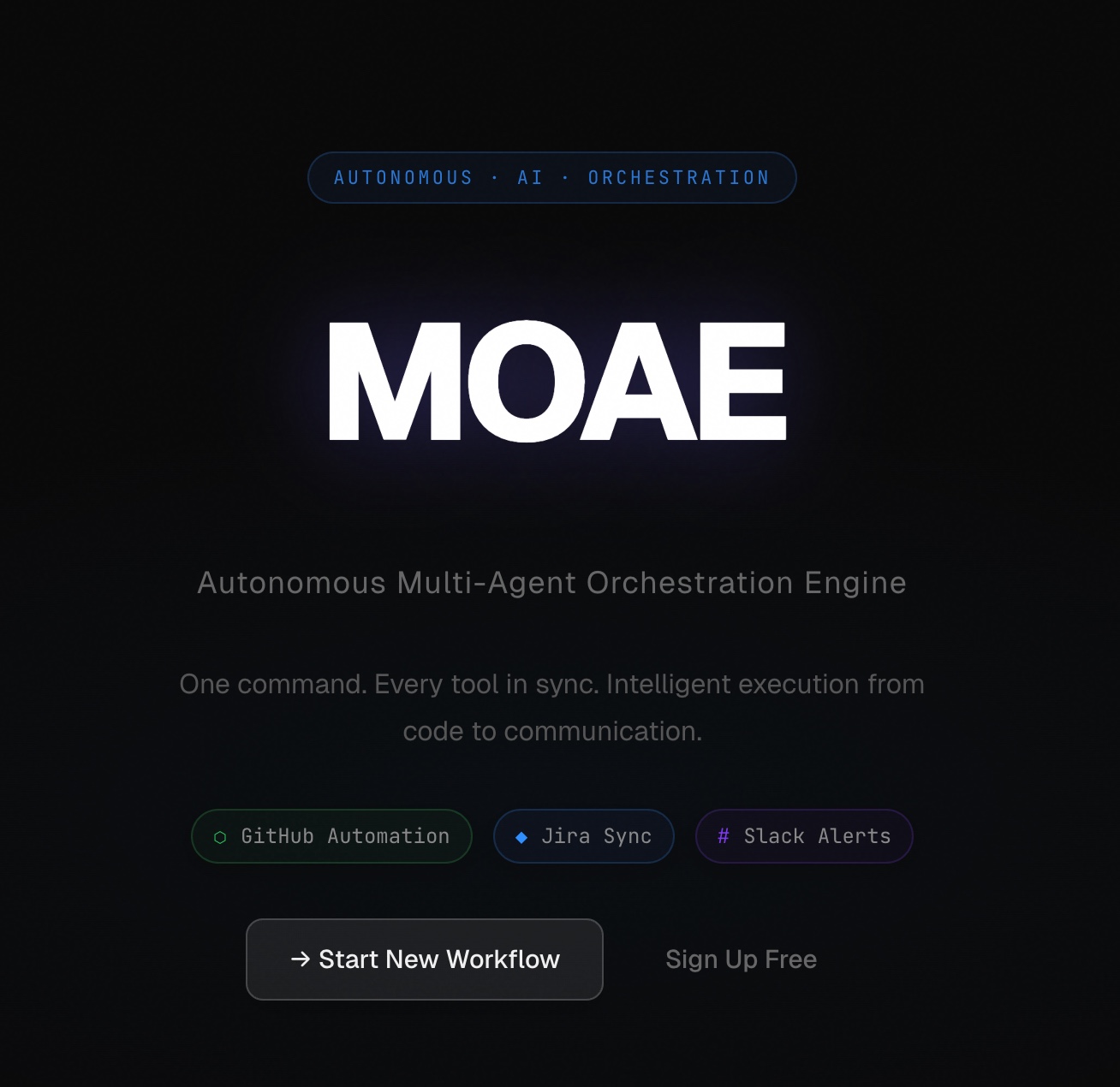 MOAE Dashboard